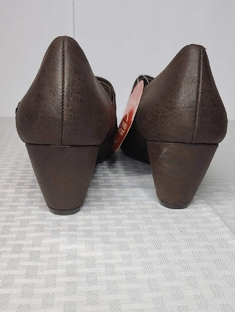 Naturalizer Brown Wedge Heel Comfort Shoes 8.5 NWT